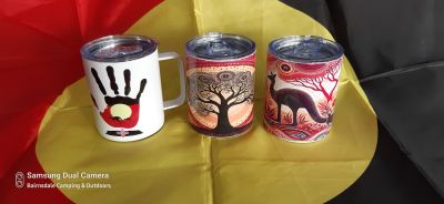 CRAFTY YORGAS Double Wall Stainless Steel Mug